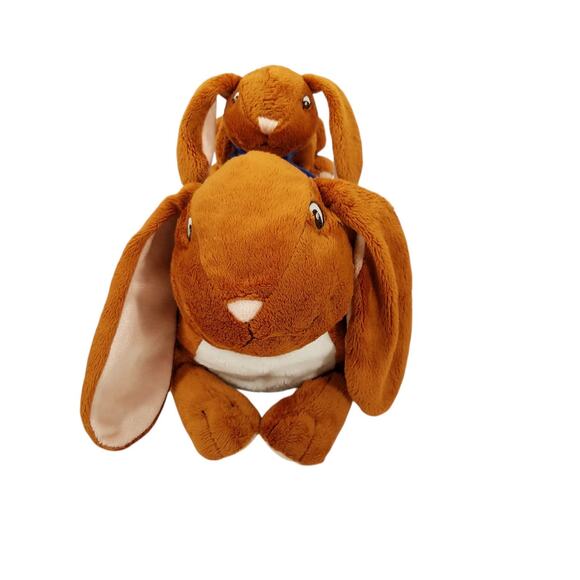 Kohls Cares Mom And Baby Rabbit Bunny Plush Guess How Much I Love You - Picture 1 of 10